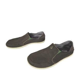 Olukai Men 10.5 Nohea Mesh‎ Slip-on Loafer Shoes Sneakers